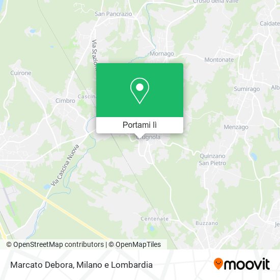 Mappa Marcato Debora