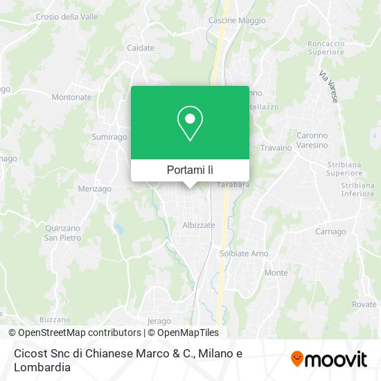 Mappa Cicost Snc di Chianese Marco & C.