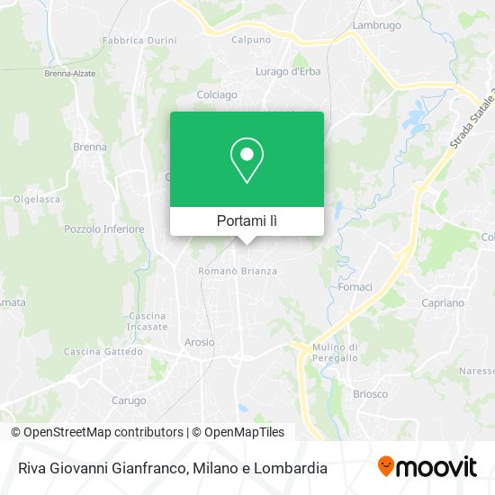 Mappa Riva Giovanni Gianfranco