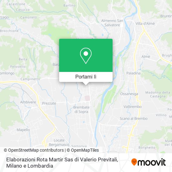 Mappa Elaborazioni Rota Martir Sas di Valerio Previtali