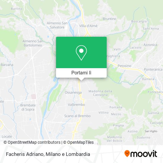Mappa Facheris Adriano