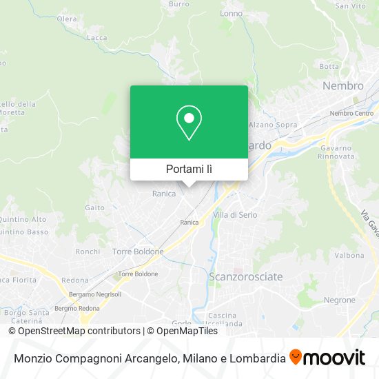 Mappa Monzio Compagnoni Arcangelo