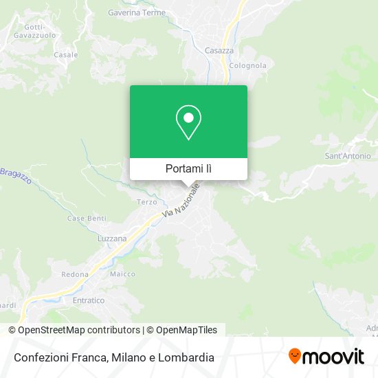 Mappa Confezioni Franca