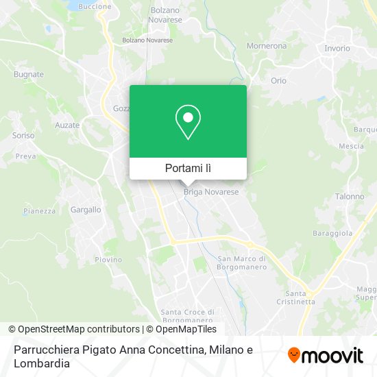 Mappa Parrucchiera Pigato Anna Concettina