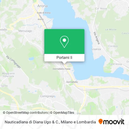 Mappa Nauticadiana di Diana Ugo & C.