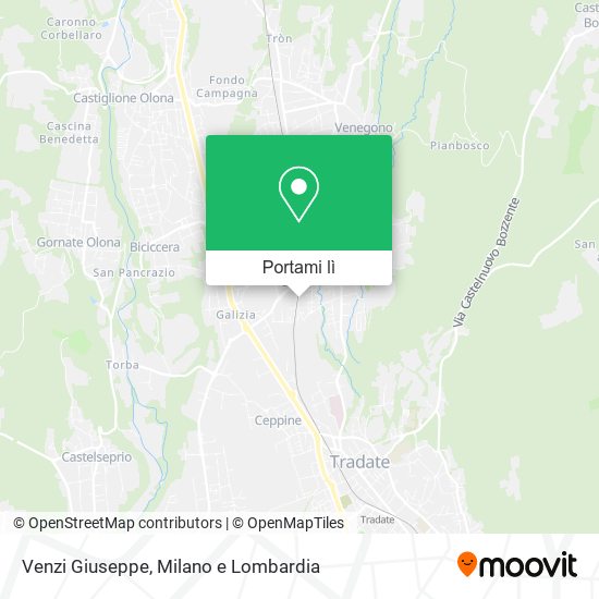 Mappa Venzi Giuseppe
