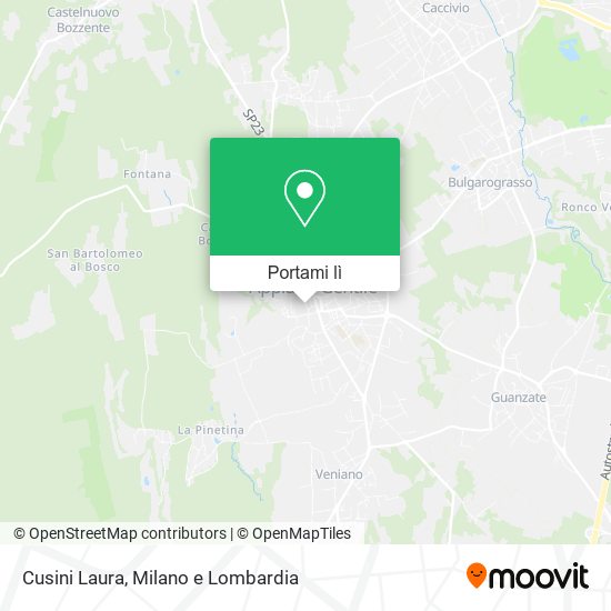 Mappa Cusini Laura