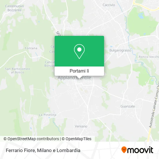 Mappa Ferrario Fiore