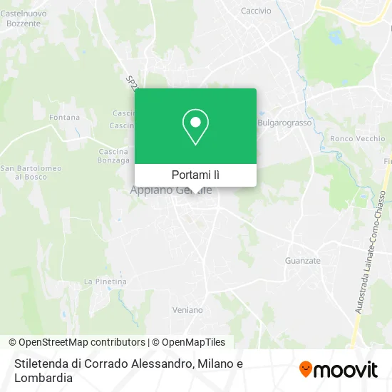 Mappa Stiletenda di Corrado Alessandro