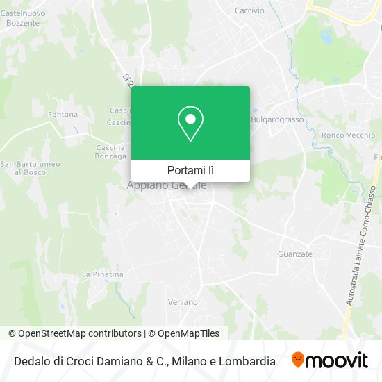 Mappa Dedalo di Croci Damiano & C.