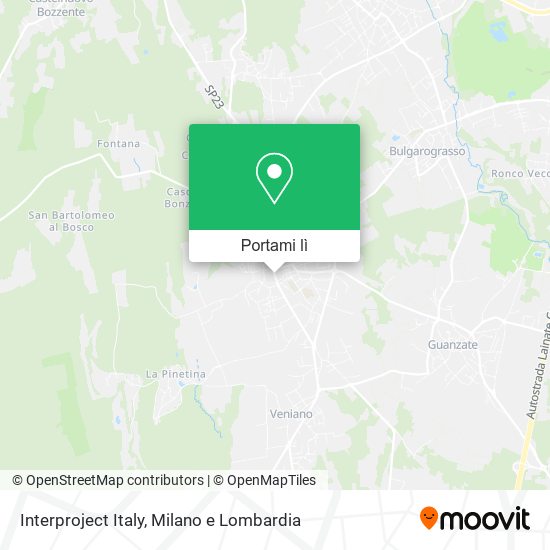 Mappa Interproject Italy