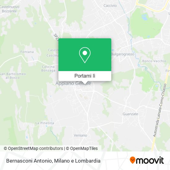 Mappa Bernasconi Antonio