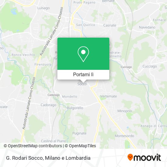 Mappa G. Rodari Socco
