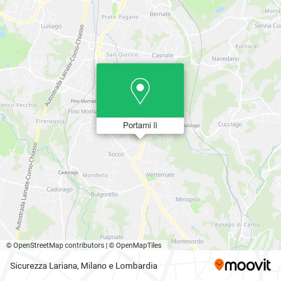 Mappa Sicurezza Lariana