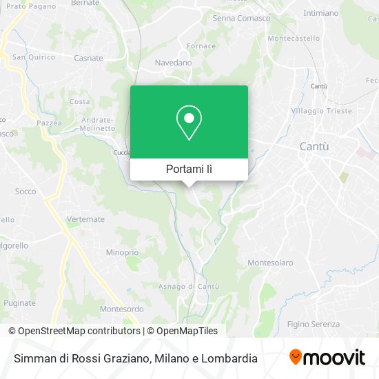 Mappa Simman di Rossi Graziano