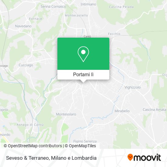 Mappa Seveso & Terraneo