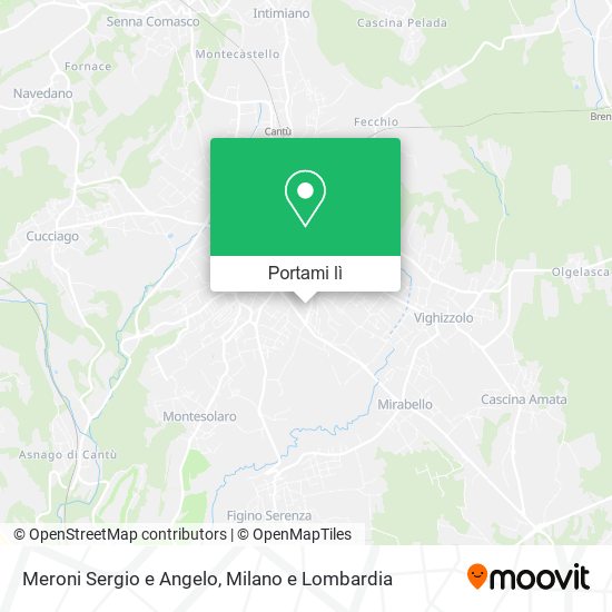 Mappa Meroni Sergio e Angelo