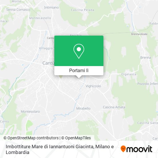 Mappa Imbottiture Mare di Iannantuoni Giacinta