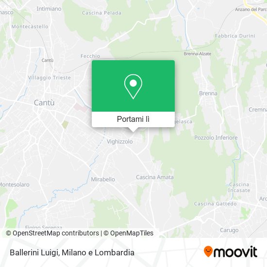 Mappa Ballerini Luigi