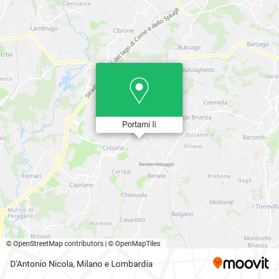 Mappa D'Antonio Nicola
