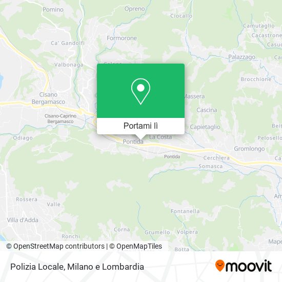 Mappa Polizia Locale