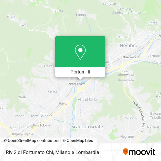 Mappa Riv 2 di Fortunato Chi