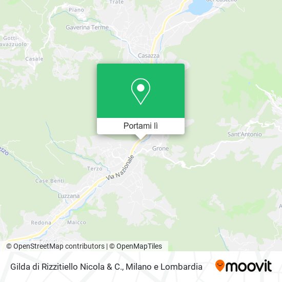 Mappa Gilda di Rizzitiello Nicola & C.