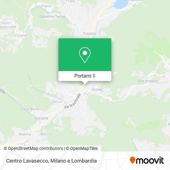Mappa Centro Lavasecco