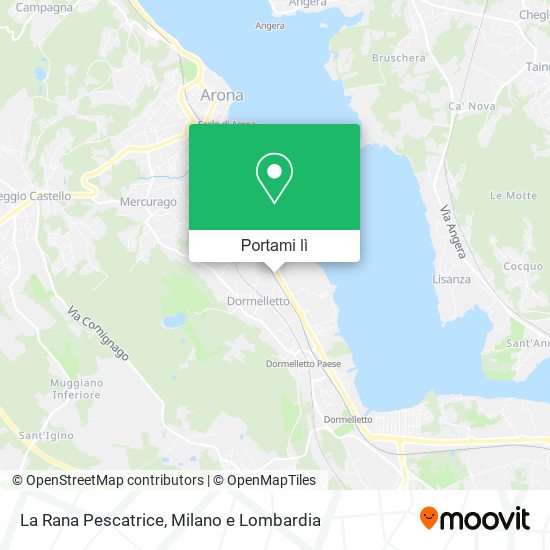 Mappa La Rana Pescatrice