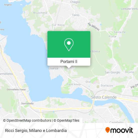 Mappa Ricci Sergio