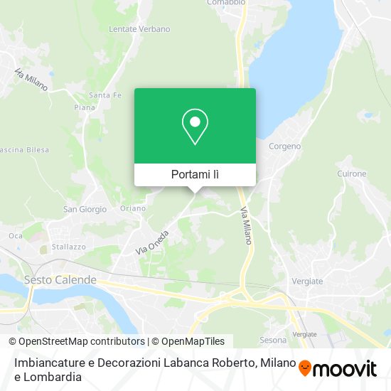 Mappa Imbiancature e Decorazioni Labanca Roberto