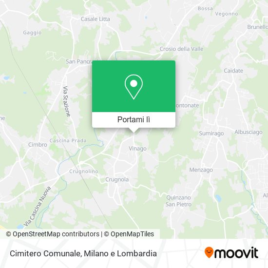 Mappa Cimitero Comunale