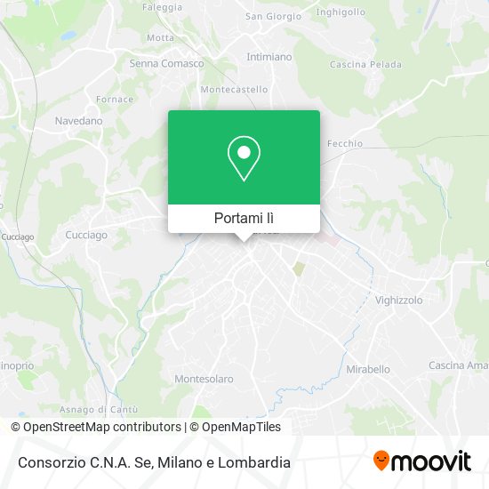 Mappa Consorzio C.N.A. Se