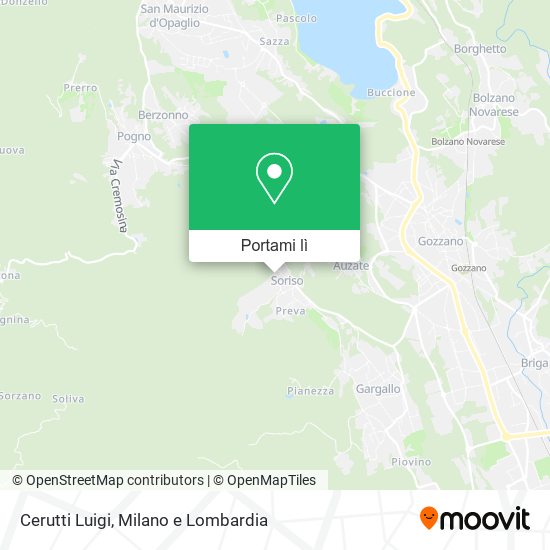 Mappa Cerutti Luigi