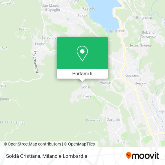 Mappa Soldà Cristiana
