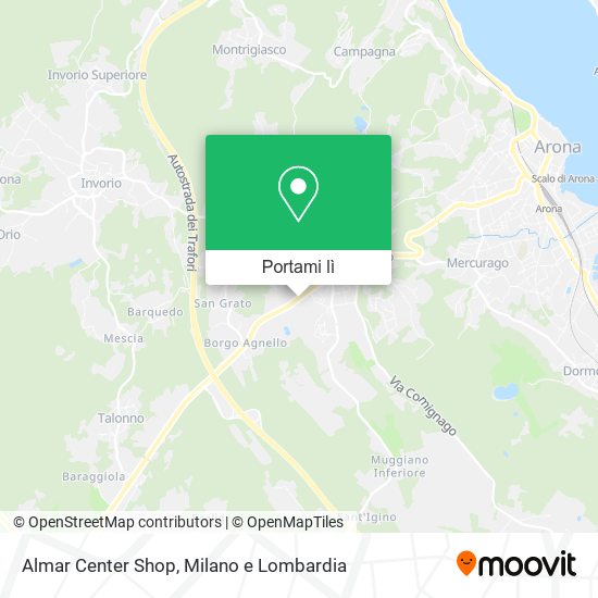 Mappa Almar Center Shop