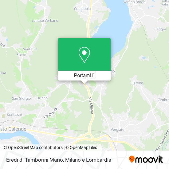 Mappa Eredi di Tamborini Mario