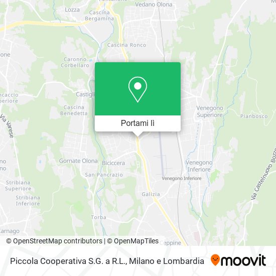 Mappa Piccola Cooperativa S.G. a R.L.