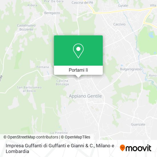 Mappa Impresa Guffanti di Guffanti e Gianni & C.