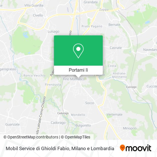 Mappa Mobil Service di Ghioldi Fabio