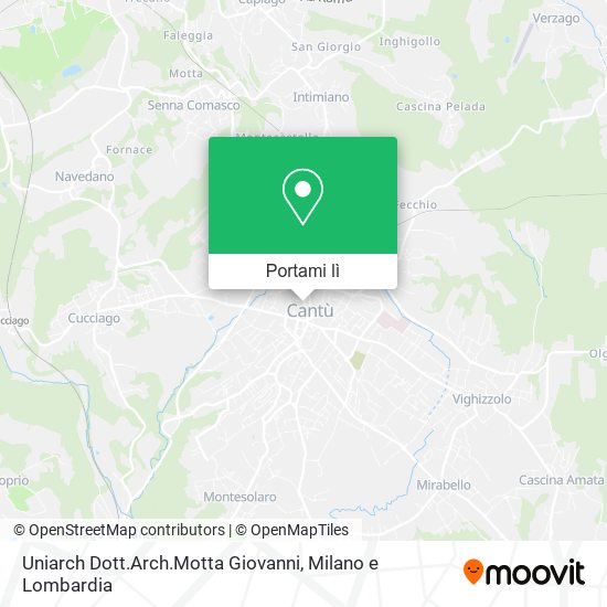 Mappa Uniarch Dott.Arch.Motta Giovanni