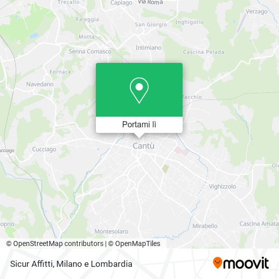 Mappa Sicur Affitti