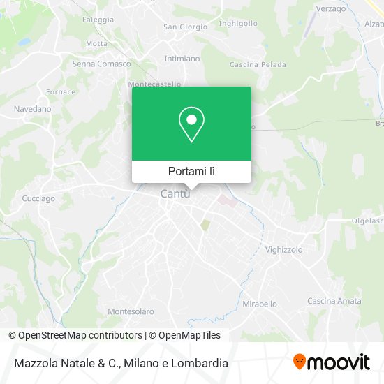 Mappa Mazzola Natale & C.
