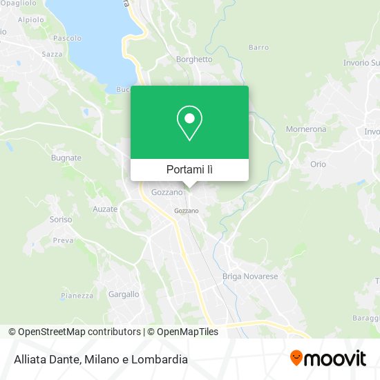 Mappa Alliata Dante