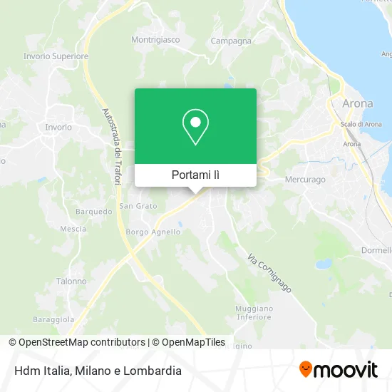 Mappa Hdm Italia