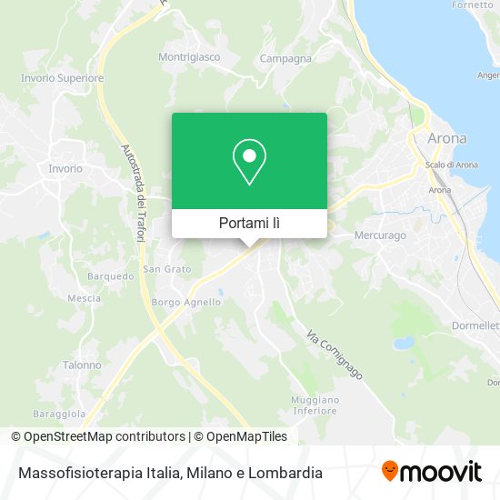 Mappa Massofisioterapia Italia