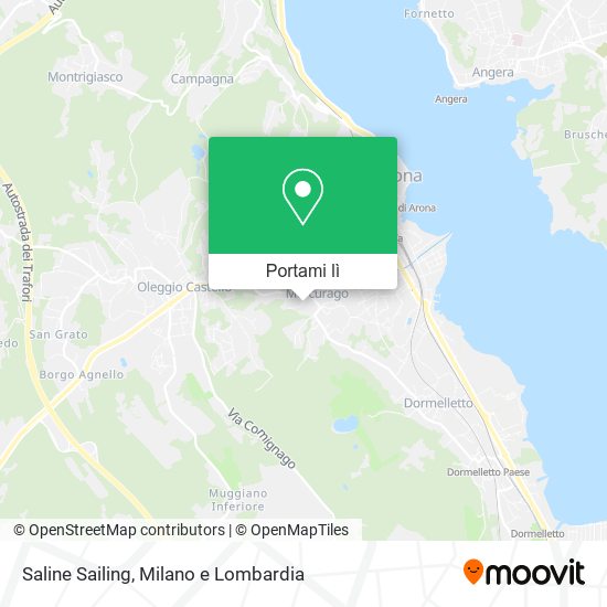 Mappa Saline Sailing