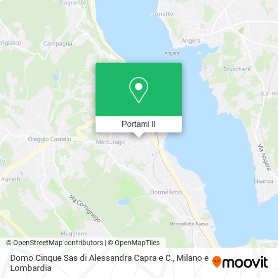 Mappa Domo Cinque Sas di Alessandra Capra e C.