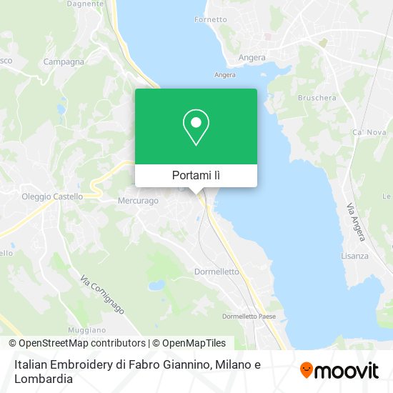 Mappa Italian Embroidery di Fabro Giannino