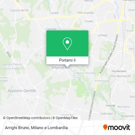 Mappa Arrighi Bruno